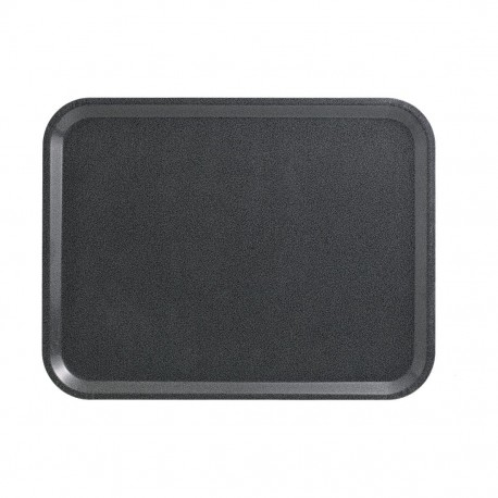 Cambro Capri Dienblad Houtskoolkleur Gladde Oppervlakte 340x460mm