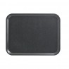 Cambro Capri Dienblad Houtskoolkleur Gladde Oppervlakte 340x460mm