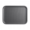 Cambro Mykonos Dienblad Houtskool Antislip Oppervlak 360x460mm