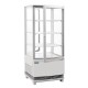 Polar C-Series Energie-Efficiënte Koelkast Met Gebogen Deur Wit 86Ltr