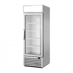True Staande Enkeldeurs Koeling Merchandiser Aluminium