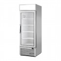 True Staande Display Vriezer Aluminium Buitenkant