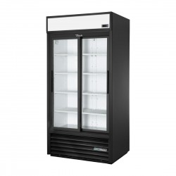 True Staande Dubbel Deur Merchandiser Koelkast Gdm-33-Hc-Ld Blk