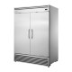True 2/1 GN Upright Dubbele Deur Koelkast Tgn-2R-2S