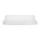 Vegware composteerbare platte deksels zonder gat 20cl