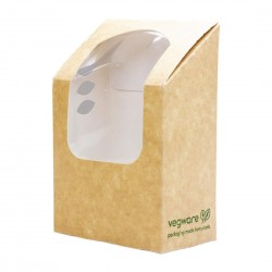 Vegware composteerbare tortilladozen met PLA-venster
