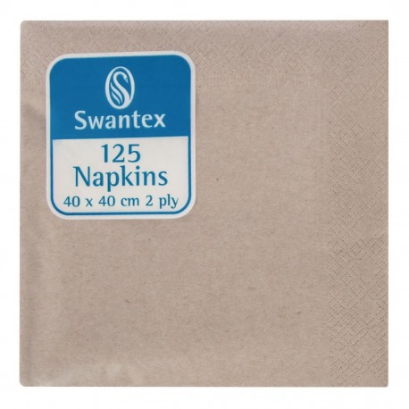 Kraft dinerservetten composteerbaar 40cm (2000 stuks)