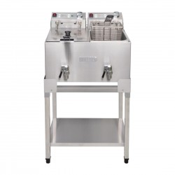 Buffalo onderstel voor dubbele friteuse (FC375 & FC377)