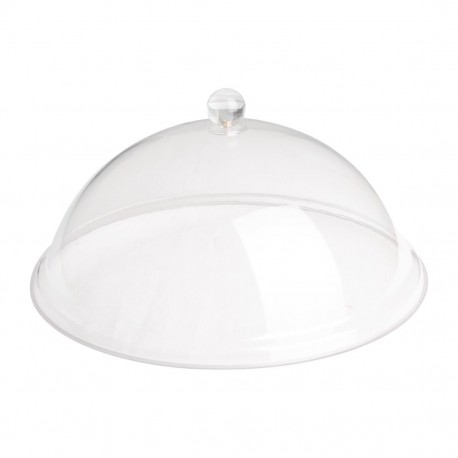 Olympia Kristallon polycarbonaat cloche transparant 315(Ø) x 125(H)mm