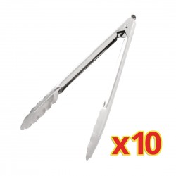BULKVOORDEEL x10 Vogue serveertangen 25,5cm