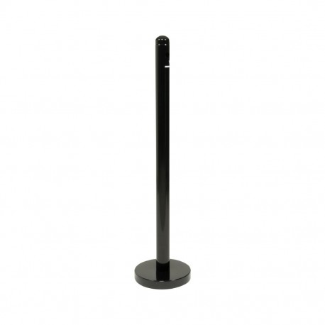 Securit Rookpaal en onderstel Zwart RVS - 100cm