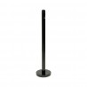 Securit Rookpaal en onderstel Zwart RVS - 100cm