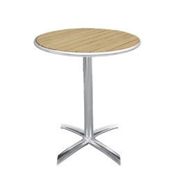 Bolero tafel, essenhout blad rond 60cm