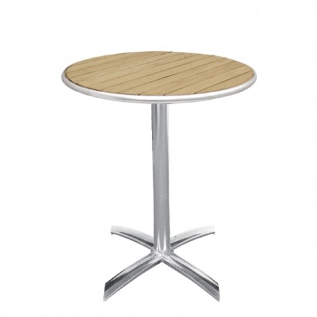 Bolero tafel, essenhout blad rond 60cm