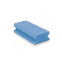 Spons met handgreep 150x70x45 mm Blauw-wit (10 stuks)