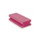 Spons met handgreep 150x70x45 mm (10 stuks) Rood-wit