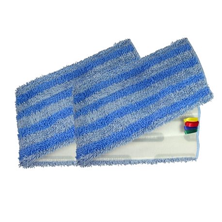 Microvezel mop blauw Velcro 42 cm (voor Mox mop) 