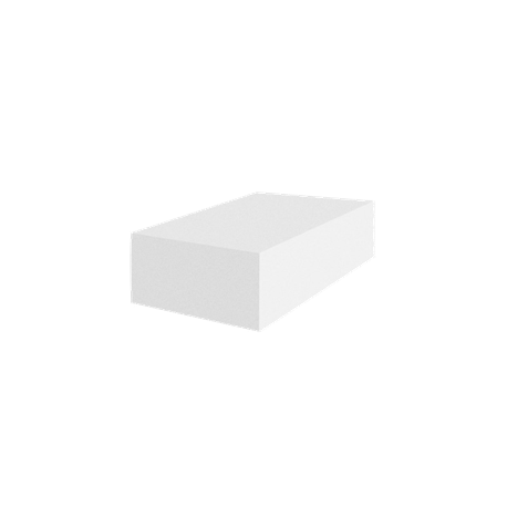 Melamin Power Vlekkenspons wit 140x59x29 (10 stuks)