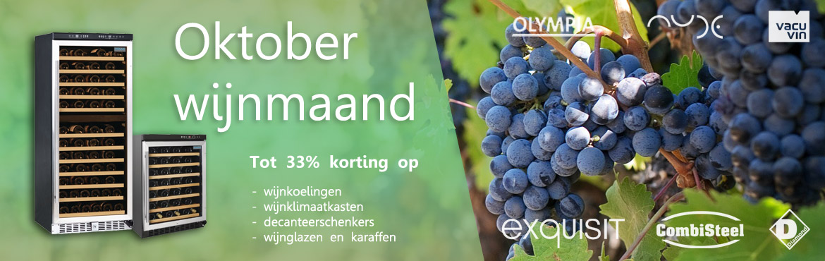Oktober wijnmaand